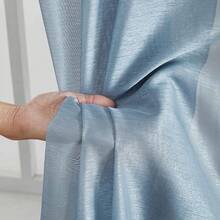 Curtains - Dusty Blue - View 8