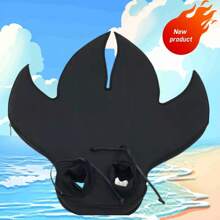 1 pieza Aleta de sirena, Aleta monofin de cola de ballena, Equipo de entrenamiento de deportes acuáticos unisex, Artículos esenciales de playa, Accesorios de playa, Flotador de piscina