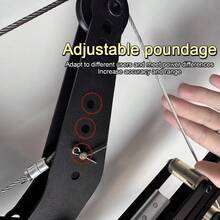 Full Metal New Fire Dragon Continuous Compound Bow New Slingshot Adults Special Bow Outdoor High-Precision And Stable Shooting Powerful Steel Ball Shooting Archery Shooting Dual-Purpose Bow Slingshot, Standard Package - Gói cơ bản - Cung hợp chất bắn cung Fire Dragon Steel Ball - Xem 7