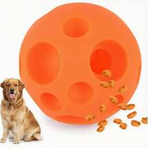 1件装宠物畅销狗狗玩具，乳胶材质，可缓解无聊，带吱吱声，互动式耐咬磨牙玩具，水上玩具 - 彩色 - 查看 5