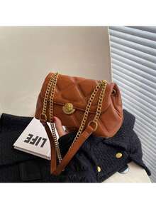 Women Crossbody - 黃棕色 - 查看 7