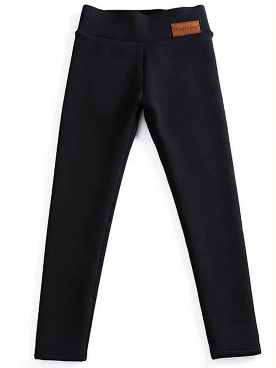 1 Stück Damen Thermo Fleece gefütterte Hohe Taille Workout Winter dicke Leggings, weiche Yoga Hose