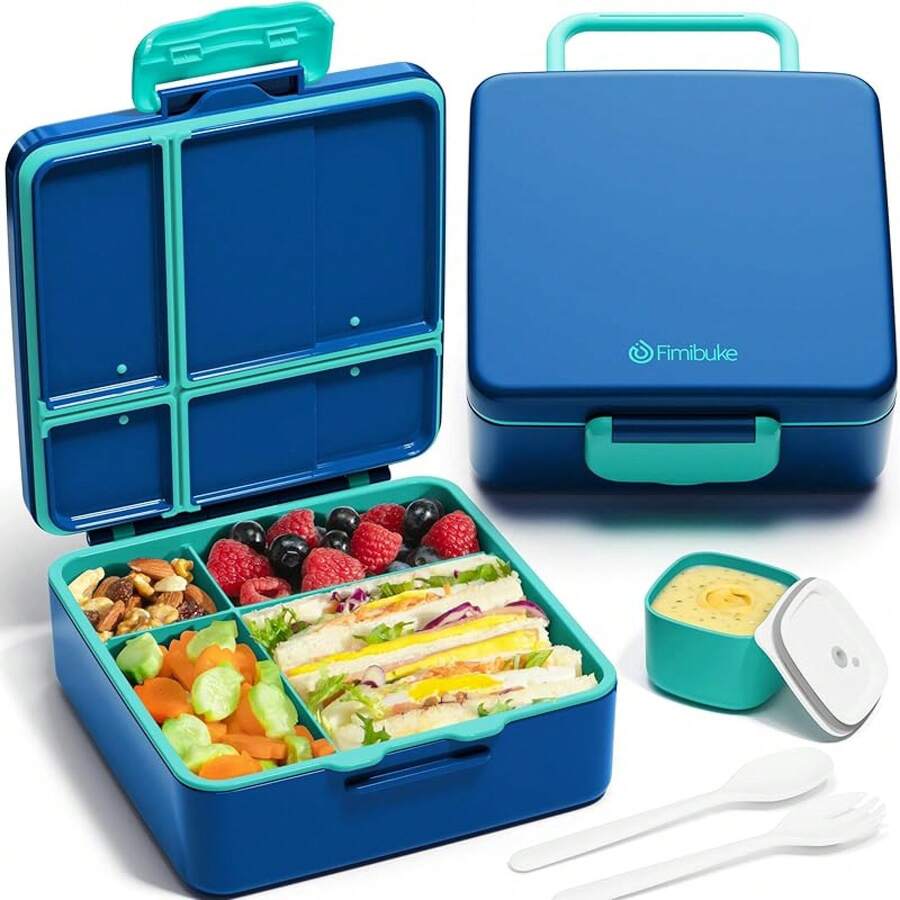 Lunch Box - A5. Nautica Blue - View 1
