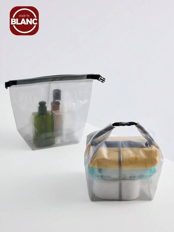 1pc Wet Bag For Swimsuit And Towels, Waterproof Clothes Bag With Handle Zippered Oxford Cloth Wet Dry Sack Bag, Wet Clothes Bag, For Travel Gym Beach Purse Wallet For Outdoor Sport Summer Vacation Holiday Swimming Pool