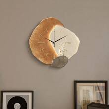 1PC Flat 2D Scandinavian Wall Clock Silent Sweep Movement Frameless Modern Design Ultra-Thin Nordic Style Home Decor For Living Room Bedroom Cafe Office - Noise-Free Slim Battery Operated Minimalist Contemporary Art Timepiece