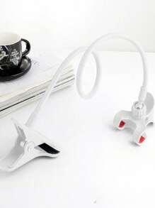1pc 360° Rotatable Phone Stand, Spiral Base For Bedside Or Bed, Slouchy Person Essential, Hands-Free, Perfect For Binge-Watching Before Bed