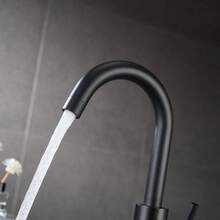 不锈钢厨房水龙头金色盆冷热水水龙头蔬菜盆旋转水龙头浴室浴室配件浴室工具 - 彩色 - 查看 8