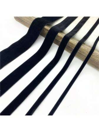 1 Pezzo Nastro di velluto da 6 / 10 / 15 / 20 / 25 / 38 mm per decorazione fai da te di matrimoni e feste, per confezioni regalo, fiocchi per capelli