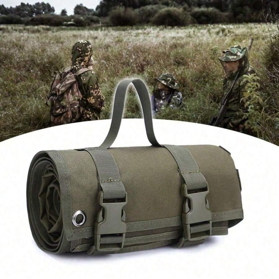 Outdoor Non-Slip Shooting Training Mat Double-Sided Multifunction Camping Pad Shooting Training Mat Double-Sided Waterproof - Multicolor - View 1