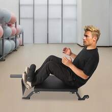 SENDERPICK Curl Workout Bench Leg Exercise Bench Home Gym Hamstring Curl Workout Bench - Black - View 4