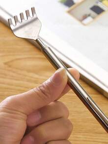 1 Piece Of 4-Section Retractable 50cm Stainless Steel Itching Device, Massage And Relaxation Device, Whole Body Itching Device Gym Accessories