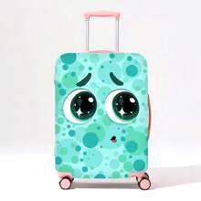 Elastic Fabric Luggage Wheel Cover, Portable Luggage Wheel Cover, Colorful Expression Pack, Luggage Protection Cover, Luggage Dust Cover, Rotating Wheel Cover, 18 To 32 Inch Travel Accessories, Suitable For Most Wheels, Carry On Luggage Wheel Cover, Luggage Cover Is Very Suitable For Travel Holidays And Returning To School Suitcase Cover Travel Case Cover Luggage Protector For Back To School For School For Business For Outdoor Waterproof