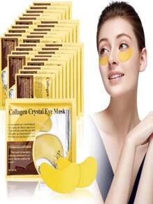 10/6/2pcs Hyaluronic Acid Eye Masks, Collagen Eye Masks, Gold Deep Moisturizing Eye Masks, Gold Collagen Hydrogel Eye Pads, Eye Contour Stickers, Beauty Tools And Supplies, Lash Extension Kits, Collagen Eye Patches - Hydrating And Moisturizing, Aloe Vera Non-Alcohol Crystal Face Mask