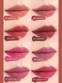 Rom&nd Romand BLUR FUDGE TINT 02 ROSIENTAL 柔霧唇釉，柔霧質地，慕斯般滑順觸感，保濕不乾澀，柔霧妝感，輕盈貼膚舒適，韓國化妝品，5.0g/0.18oz - 02 ROSIENTAL - 查看 7