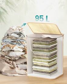 SONGMICS Laundry Baskets - Khaki - View 4