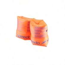 Speedo Roll Up Armbands Junior – Manguitos enrollables para fácil colocación y ajuste en los más pequeños. ✅ Entrega 24/72h a España (península) - Naranja - Ver 1