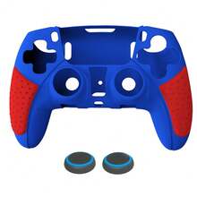 Funda protectora TOPWOLF de silicona para el controlador PS 5, con anillo anti-polvo para el joystick, accesorio P5 - funda de silicona ps5 - Ver 26