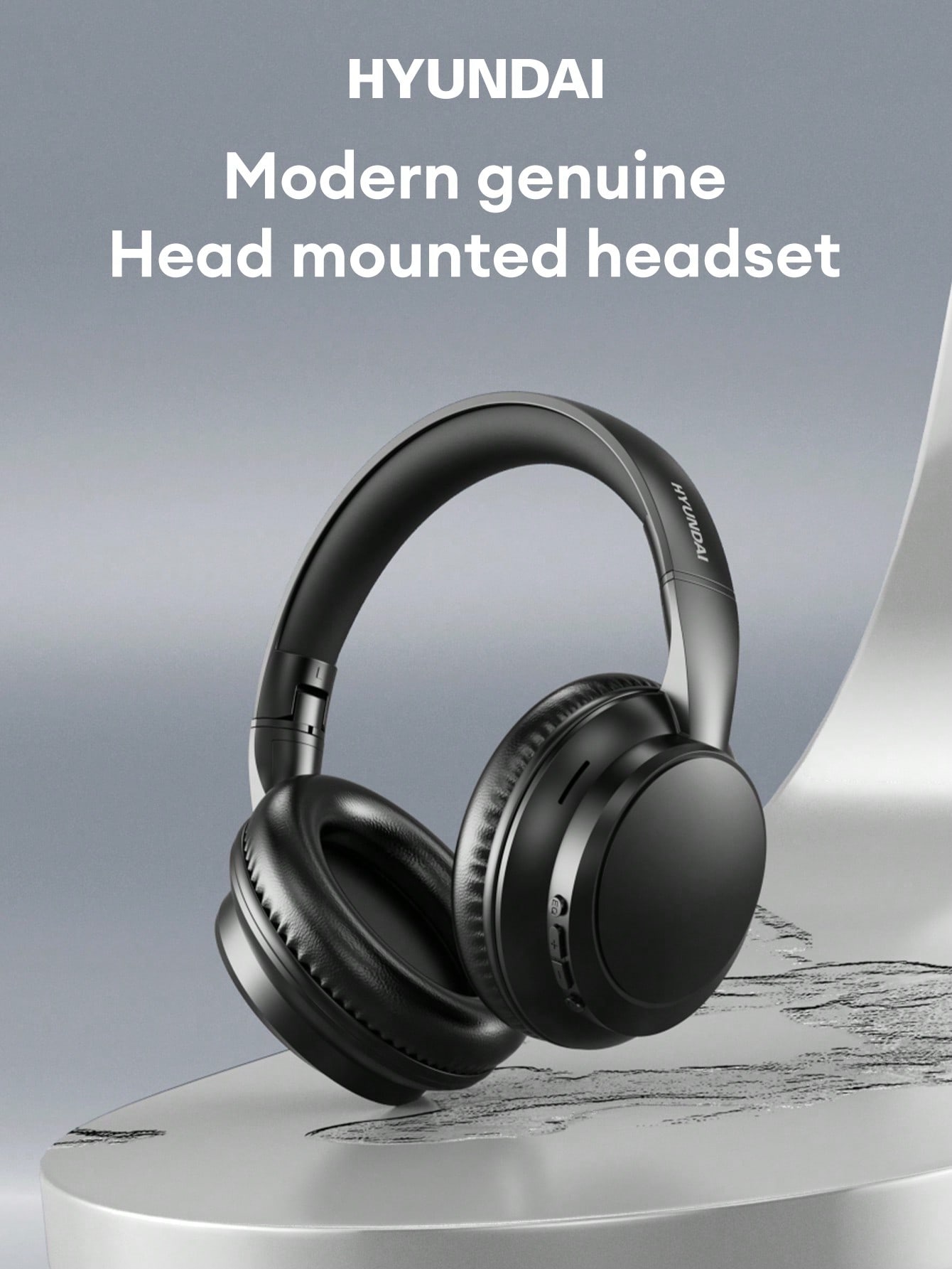 سماعات رأس بلوتوث Hyundai HY-T02MAX ، صوت عالي الج...