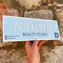 Custom Acrylic Store Sign, 3D Acrylic Nameplate, Commercial Signage, Salon Nameplate. Logo Design For Therapy Room, Boutique, Daycare Center Signage - Multicolor - View 5