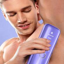 LEFINEE Women's Hair Remover - Full Body Hair Remover For Face, Underarms, Arms, Bikini Line And Legs - Stylish Purple Design - Perfect For Both Men And Women, Valentine's Day Gift For Your Girlfriend - Xem 5