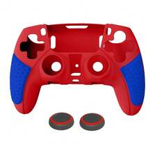 Funda protectora TOPWOLF de silicona para el controlador PS 5, con anillo anti-polvo para el joystick, accesorio P5 - funda de silicona ps5 - Ver 24