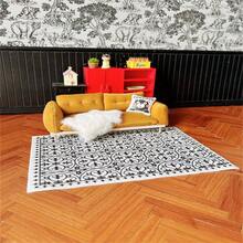 Thảm mini, Thảm trang trí phòng khách nhà búp bê, Mô hình thảm, Thảm trang trí nhà búp bê phong cách retro Dopamine, Phụ kiện chụp ảnh mô hình thu nhỏ tỷ lệ 1:12, Thảm trang trí mô hình thu nhỏ - Nhiều màu - Xem 6