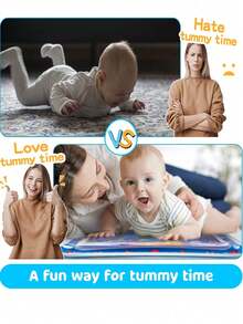 1PC Baby Water Pad Crawling Training Pat, Baby Inflatable Pat Water Mat Climbing Mat, Thickened Children's Water Pat Cushion, Baby Toys, Baby Play Mat, Sensory Toys For Babies, Baby Playpen, Baby Shower Games, Baby Toys, Baby Toy, Baby Play Mat, Baby Fence, Water Toys, Baby Toys 0-36 Months, Baby Toys, Baby Needs, Baby, Baby Stuff,Baby Inflatable,Baby Floor Mat,Baby Bath Toys - Multicolor - View 5