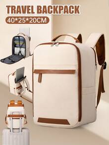 Myco Ryanair Cabin Bag - 15.75x7.87x9.84inch /40cm*26cm*20cm Laptop Backpack,Business Travel Anti Theft Slim Durable Laptops Backpack, Water Resistant College Computer Bag For Women & Men Fits 15.6 Inch Laptop And Notebook Bag For School School Accessories School Stuff - Multicolor - View 29