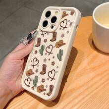 Fundas para Teléfono con Diseño de Cactus, Protector Anticaídas Completo, Accesorios Compatibles con Serie  - Funda Suave - Multicolor - Ver 3