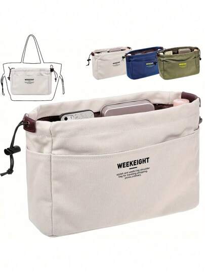 Travel Light & Organize Smart: Durable Multifunction Canvas Bag With Drawstring & Handy Pockets Back To School Supplies Back To School Essentials