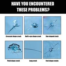 Car Windshield Repair Agent Nano Reinforced Glass Repair Glue Glass Crack Repair Adhesive