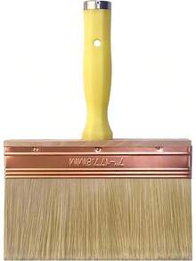 P&H   7 Inch Deck Stain Brush, Deck Paint Brush, Wide Large Brush For Staining Wood Wall Fence, Lime Wash Paint Brush Applicator For Smooth Rough Textured Surfaces, Home Repair Painters Tools - 2 PCS, 3-iNCH - View 9