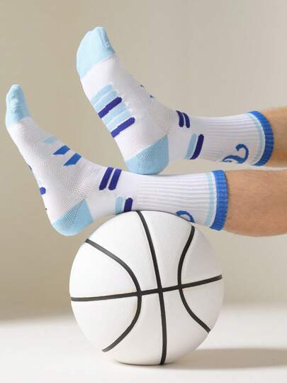 1/2/3/6 Pairs Unisex Terry Towel Cushion Ankle Sports Socks