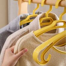 17PC Non-Slip Wide Shoulder Coat Rack, Multifunctional Anti-Wrinkle Trouser Rack, Wet And Dry Universal Drying Rack, Suit Storage Hanger, Coat Storage Hanger, Suitable For Dormitory, Bedroom, Closet, Balcony, Bathroom, Storage Supplies, Drying Supplies, Room Decorations, Closet Display Racks - Multicolor - View 3