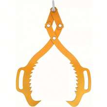 YUNRUX 1000kg/ 2204.6 Lbs Claw Hook Log Lifting Pliers Heavy Duty Gripper Wood Claw Pliers
