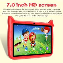 Máy tính bảng giáo dục trẻ em 7 inch / 4GB + 64GB / Hệ điều hành Android 13 được cài đặt sẵn với phần mềm dành cho trẻ em / Pin dung lượng lớn 4000mAh / Hỗ trợ WiFi, Kiểm soát của phụ huynh, Trò chơi giáo dục / Chất liệu nhựa ABS / Máy tính bảng giáo dục trẻ em (Bao gồm: Hộp đóng gói, Cáp dữ liệu, Sách hướng dẫn, OTG, Kim gắn thẻ SIM) - Nhiều màu - Xem 5