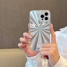Funda para teléfono 1PC Una funda para teléfono 16Pro adecuada con un patrón de fuegos artificiales de alta gama, que presenta un diseño minimalista con agujeros grandes y resistencia a los golpes. - Colores mixtos 1 - Ver 1