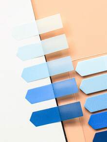 100 ملصق سهم بلاستيكي ، ألوان راسخة أنيقة ، أدوات لطالب ومكتب ، عبوة واحدة ، لوازم مدرسية ، عودة إلى المدرسة