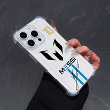 No. 10 Star 10-Messi Phone Case For IPhone16promax, 16 15pro 14PLUS 13 12Pro 11 Pro Max X A14/ A15/ A16/ A34/ A35/ 36/ A54/ A55/ A56.MOTOG30/ G20/ G54/ G64/ G84anti-Drop Transparent Soft Back Cover - trắng - Xem 6