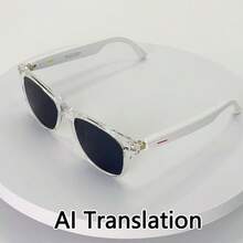 SENBONO Orignal 2025 New Smart Glasses With AI Translation Built-In Microphone And Speaker, High-Definition Voice Calling And Music Playing, Smart Audio Glasses, Suitable For Sports, Driving, Fishing, And Daily Home Wear, Preferred For Both Men And Women, Best Gift For Men Women - White - View 14
