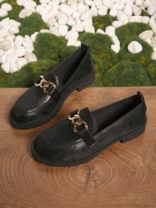 Mocasines planos de estilo británico para mujer, nuevos llegados de otoño 2025, estilo académico, elegantes y cómodos, adecuados para vestidos y uso en el campus