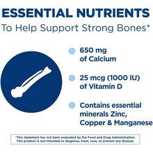 Citracal Maximum Plus, 650 Mg Calcium Citrate, Easily Absorbed And Highly Soluble With 25 Mcg (1000 IU) Vitamin D3, Bone Health Support, Calcium Supplement For Ages 12+, 180 Count - Bổ sung - Xem 11