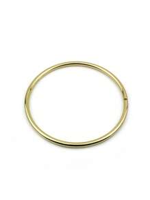 Bracelet en acier inoxydable plaqué or 18 carats pour femmes, bracelet simple et de base de luxe léger, bijou imperméable