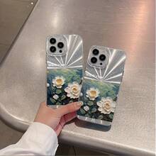 Estuche para teléfono 1 pieza Estuche para teléfono con patrón de fuegos artificiales de alta calidad 16Pro Agujero grande simple Anti-caída A prueba de golpes Nuevo estuche para teléfono móvil Estuche protector para teléfono adecuado 16 15 14 13 13 Pro Pro Protector - Colores mixtos 1 - Ver 2