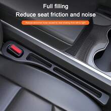 2Pcs Car Seat Gap Filler Seat Crevice Storage Box Bag Between Seats Console Organizer Decoration Interior Auto Accessories - A - View 6