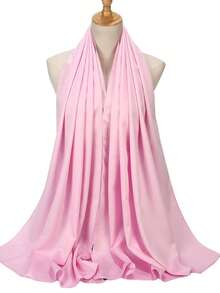 1pc Fashion Women Shawl, Extra Long Bridal Wrap For Wedding Party, All Seasons For Dress - A - View 14