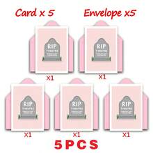 1/5 PCS, Rip Twenties, 30Th Birthday, Thirty Birthday Card, Funny Birthday Card, Sarcastic Card, Rude Card Including Envelope - Multicolor - View 10