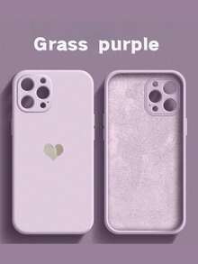 高品质简约耐用手机壳,纯色搭配锡箔爱心装饰,如液体般柔软的设计,适合日常通勤。防摔、防滑、防刮擦,兼容苹果 17/17Pro/17 Pro Max/17 Air、苹果 16/15/14/13/12/11/Pro/Pro Max/Plus、S20-S25/FE/Ultra、A56 5G 等手机,具有防摔保护功能,是生日、情人节、新年等节日的理想礼物。国际版,非国内版。 - 草紫色+心 - 查看 5