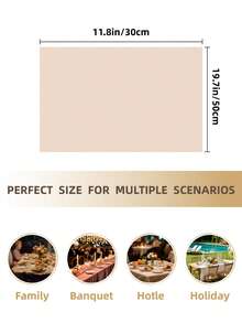 1/4/6/12 Stücke Weihnachten Urlaub gestreifte gewebte Platzsets, rustikaler amerikanischer Landhausstil rechteckige Tischsets, Küchen Zubehör Schüssel Teller Tasse rutschfeste Pads, geeignet für Weihnachten, tägliche Versammlungen, Partys, Abendessen, Heimdekoration