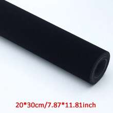 1 tấm vải nhung tự dính 39,37 * 59 inch - Chất liệu nhung giả dày dùng để lót hộp trưng bày trang sức, dự án tự làm, nhãn dán, lót ngăn kéo - Nhiều màu - nhiều màu - Xem 21